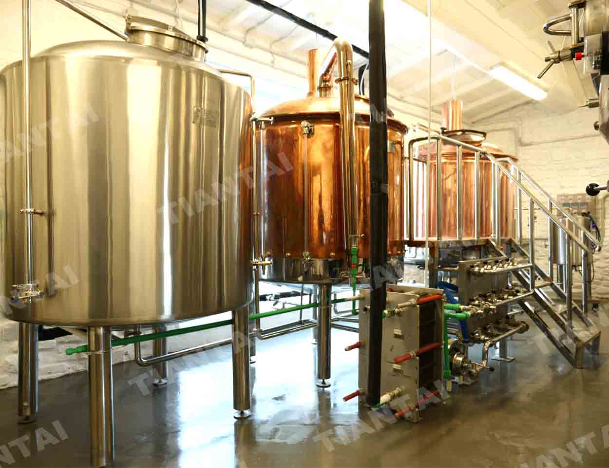 1000L Copper brewhouse